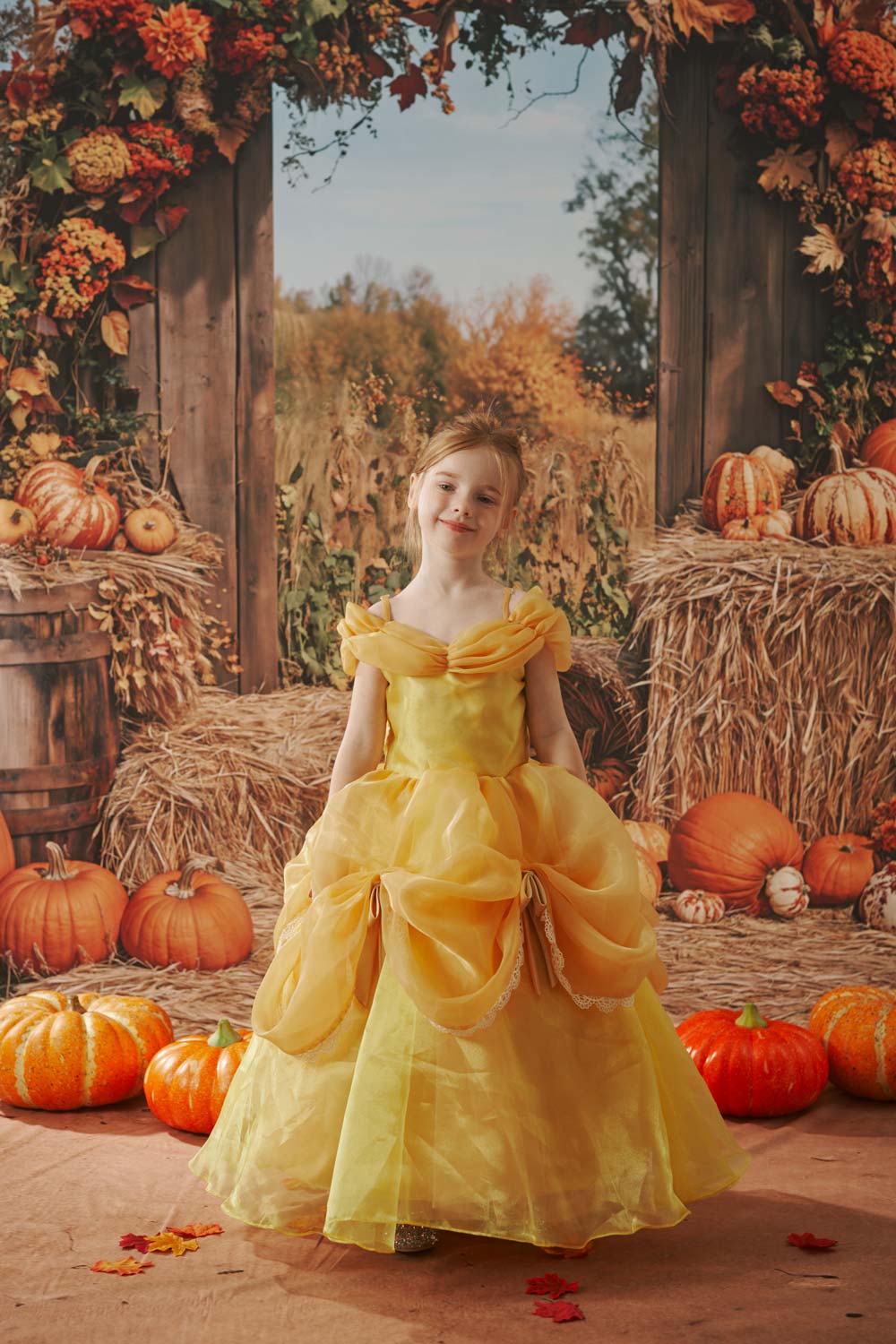 Kate Autumn Pumpkin Stand Photo Kit -UK