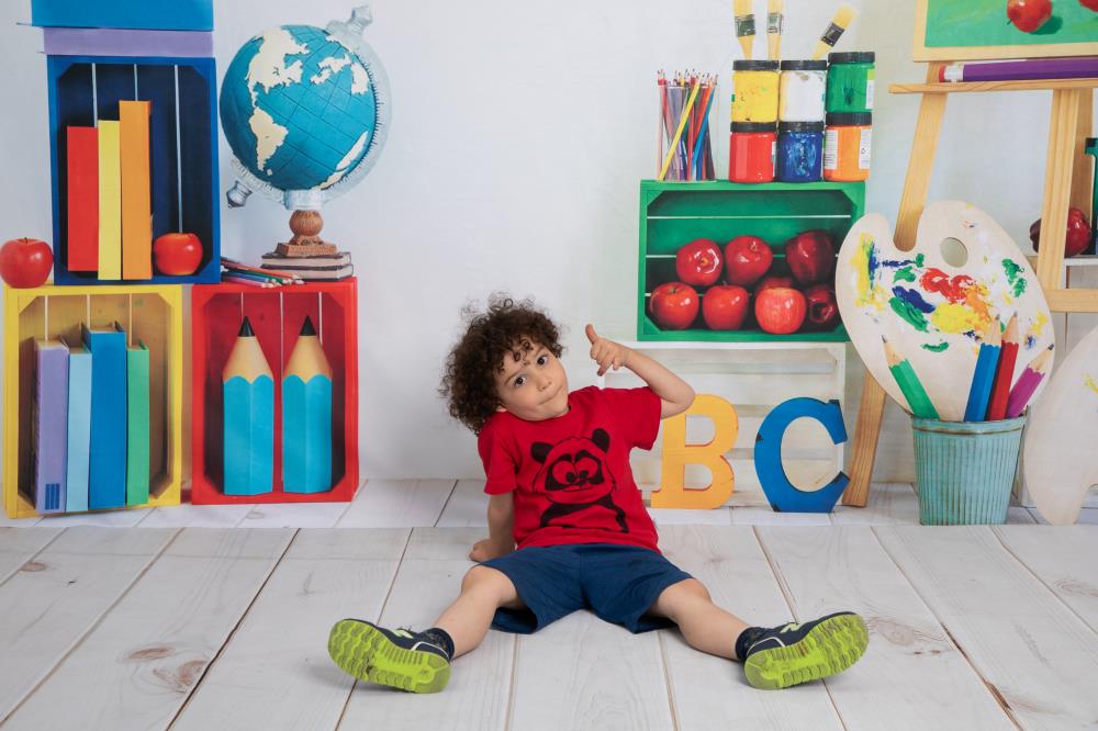 Kate Back to School Artist Backdrop Designed by Emetselch -UK