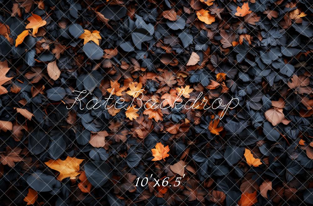 Kate Autumn Leaves Ground Floor Backdrop Designed by Patty Robert -UK