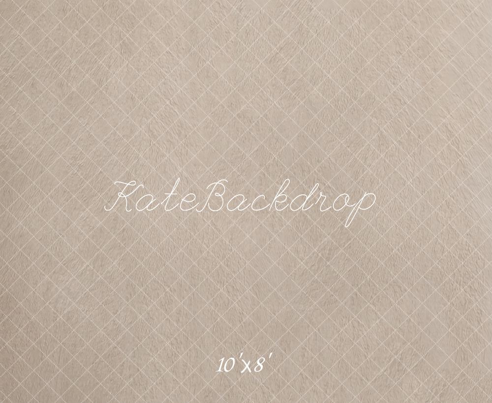 Kate Beige Abstract Texture Fleece Backdrop Designed by Emetselch -UK