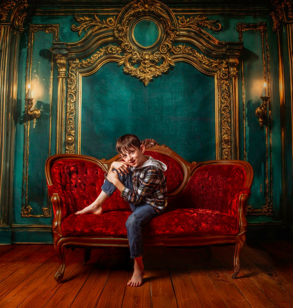 Kate Green Vintage Ornate Wall Backdrop Designed by Emetselch -UK