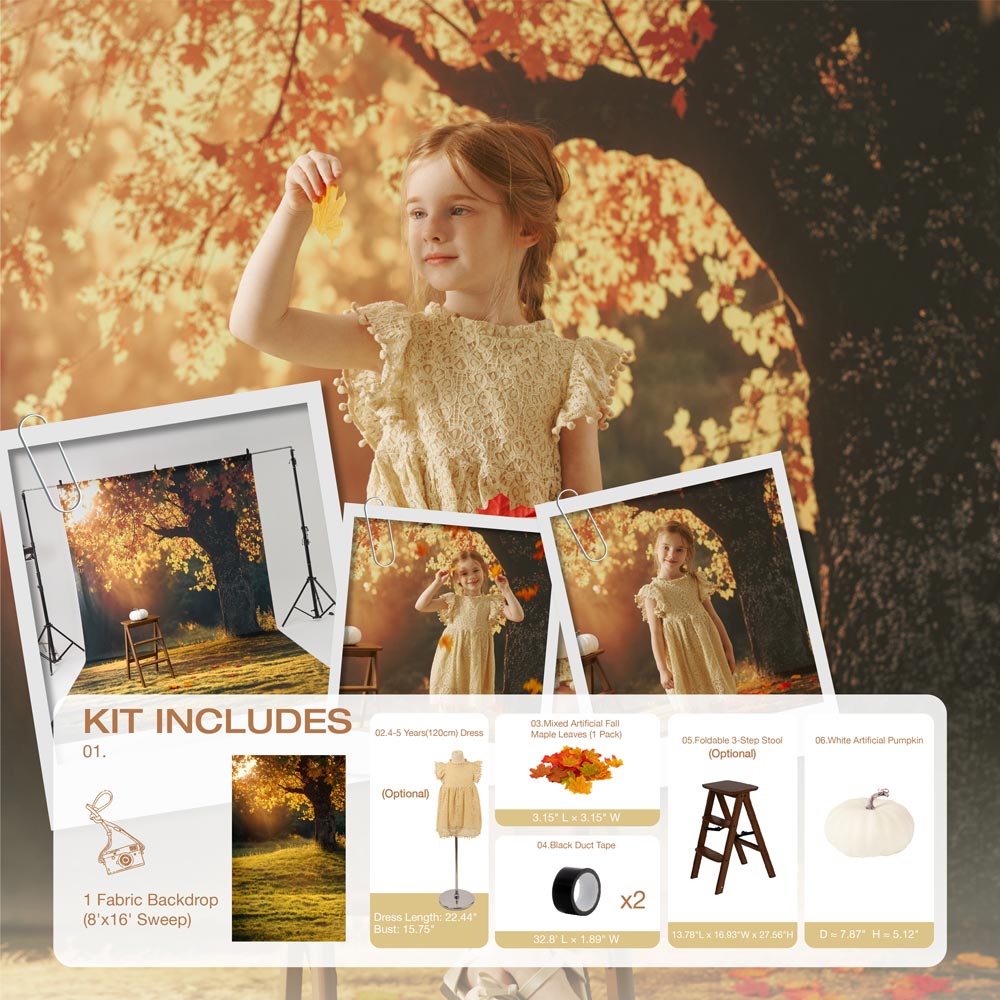 Kate Autumn Park Garden Photo Kit -UK