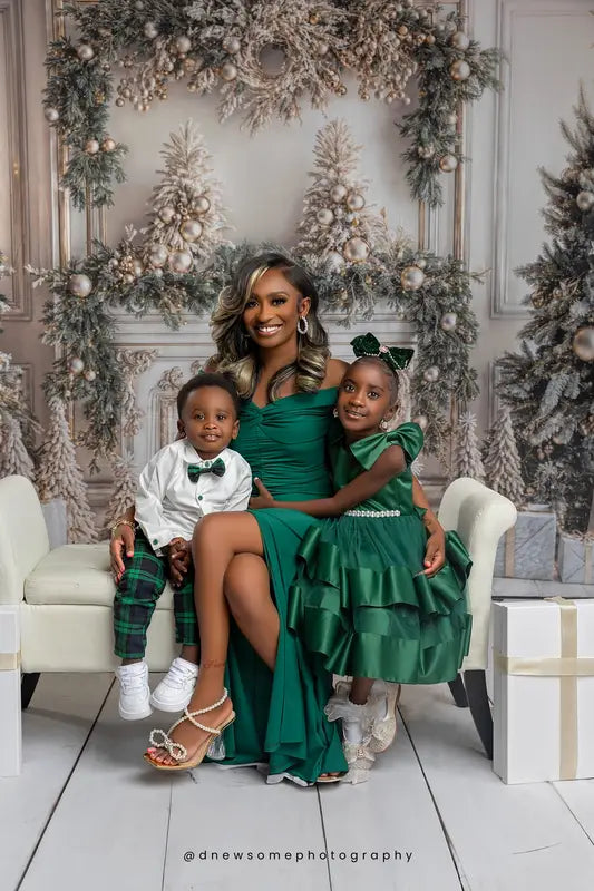 Kate Christmas White Vintage Brick Fireplace Room Set -UK