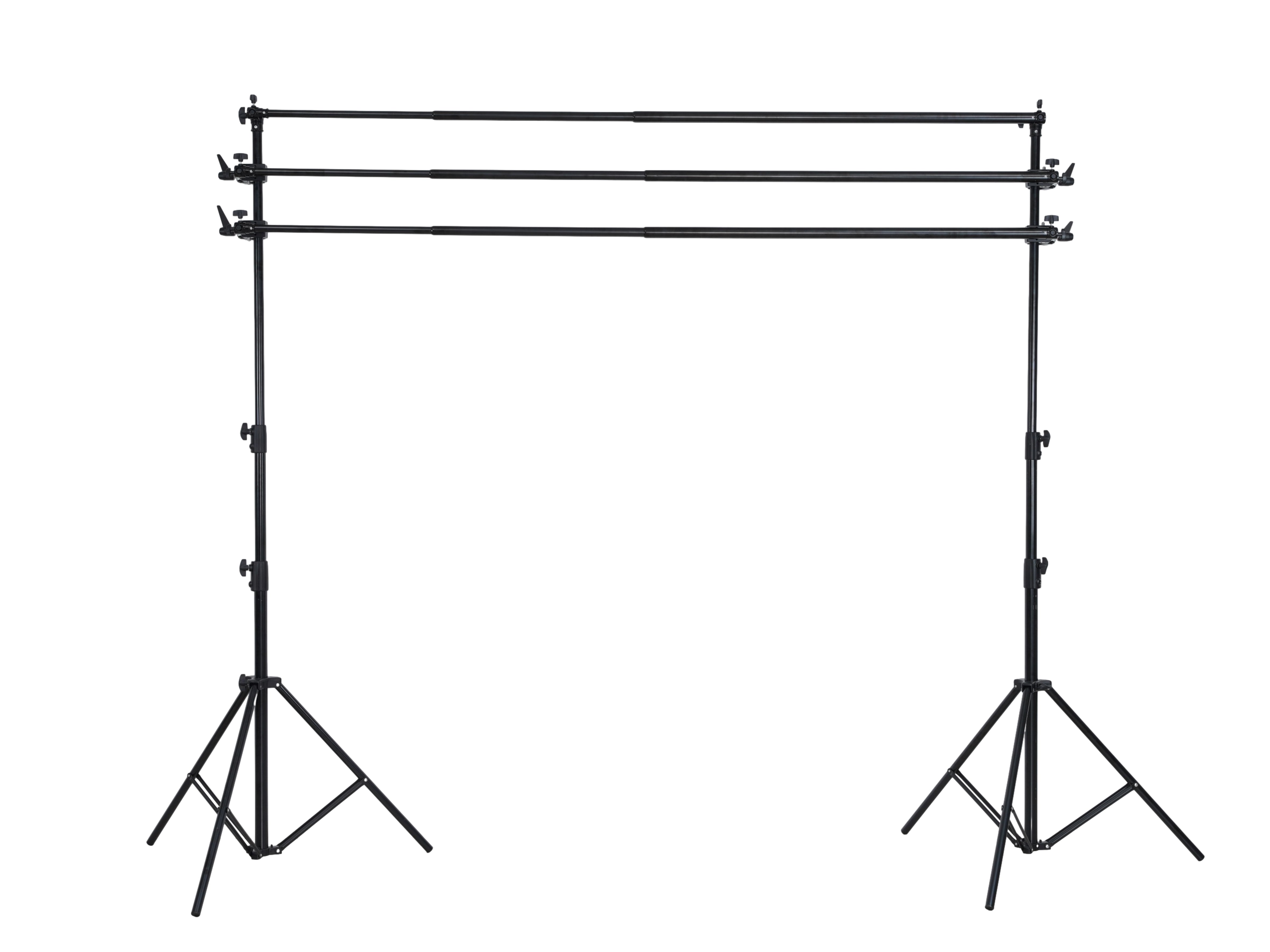 Kate 3 Horizontal Crossbars Adjustable Background Stand for photography