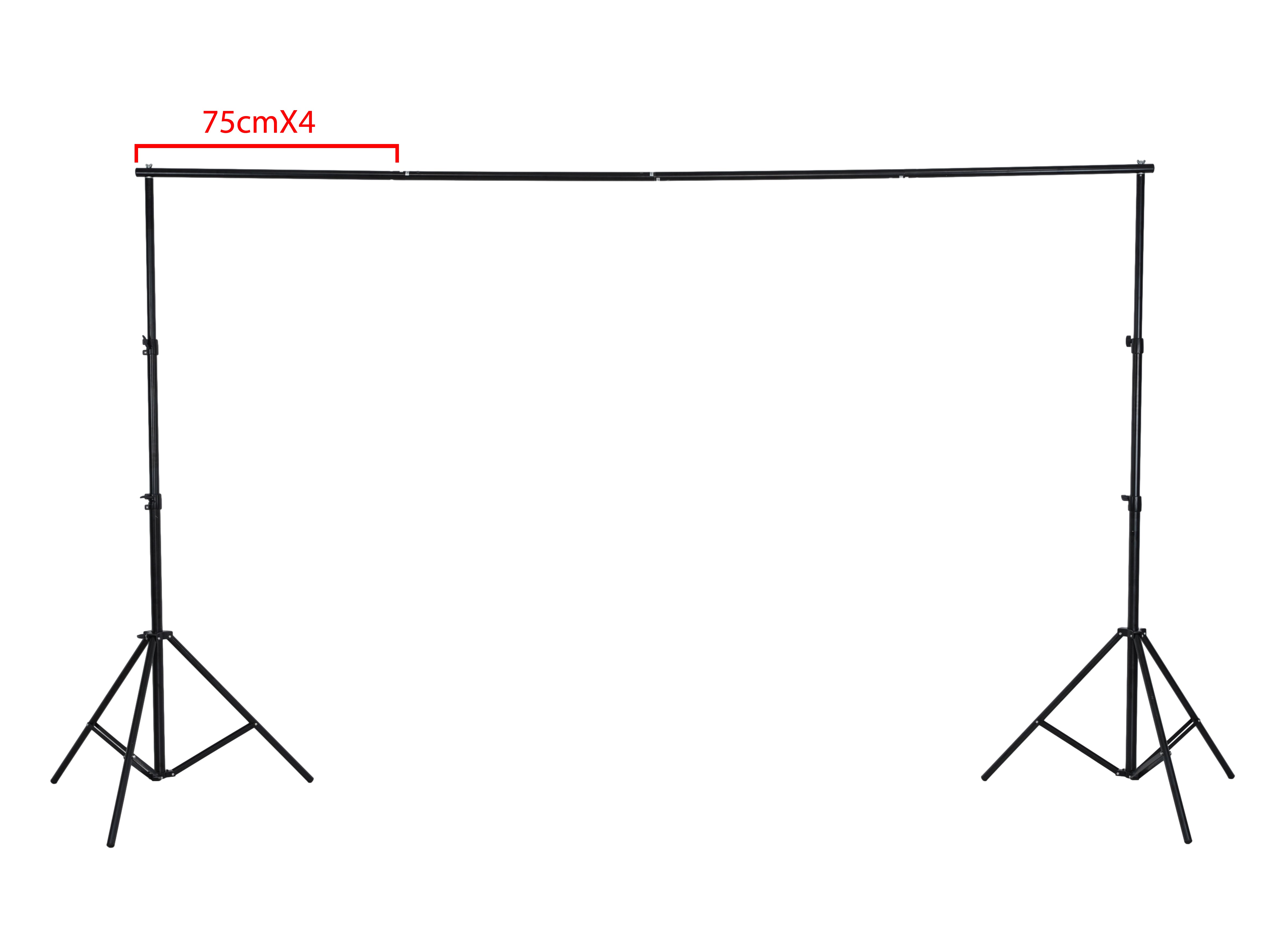 Kate Black Aluminum 4 CrossBars Backdrop Stand for Photography -UK
