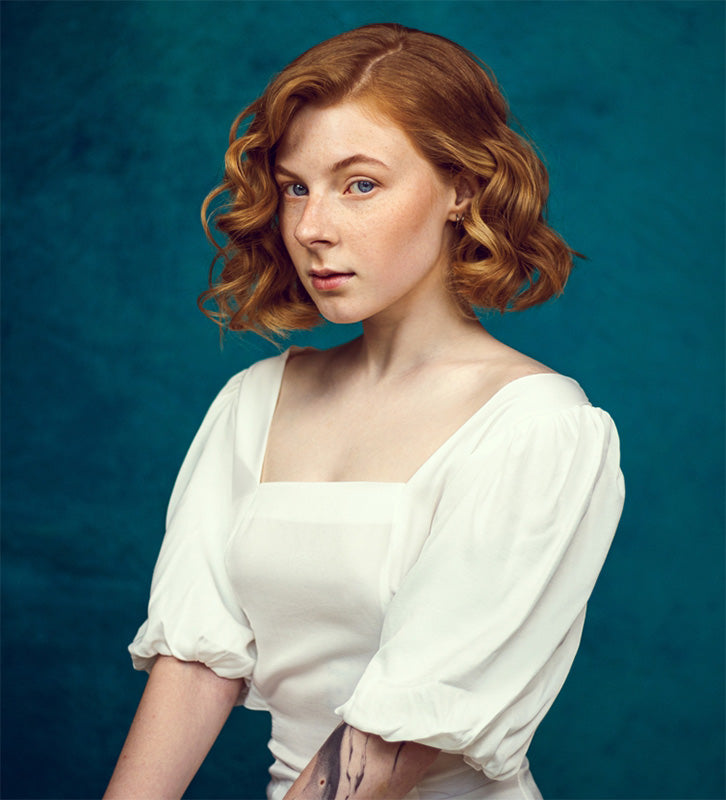 Kate Gray Abstract Texture/ Blue Green Abstract Texture Collapsible Backdrop Photography 5X6.5ft(1.5x2m) -UK