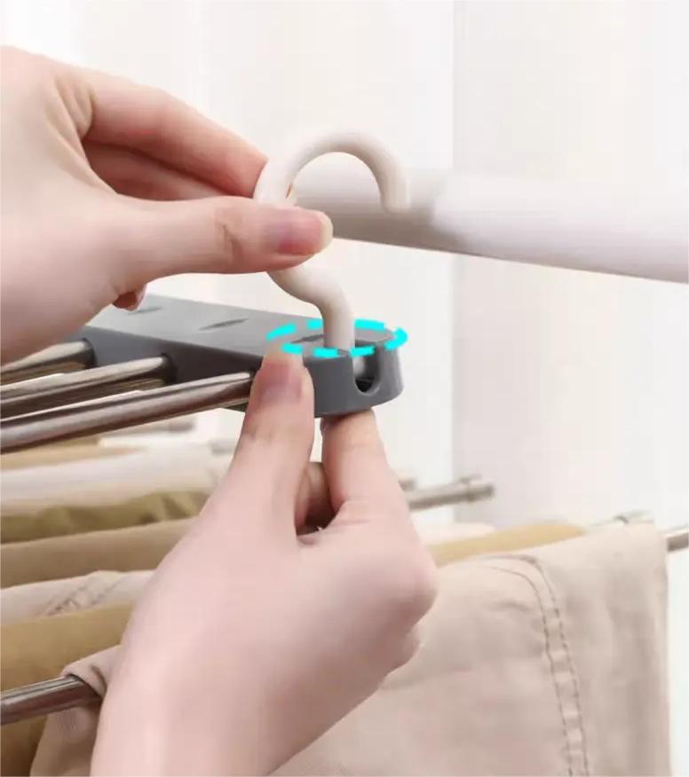 Kate White 9 Layer Stainless Steel Foldable Storage backdrop Stand -UK