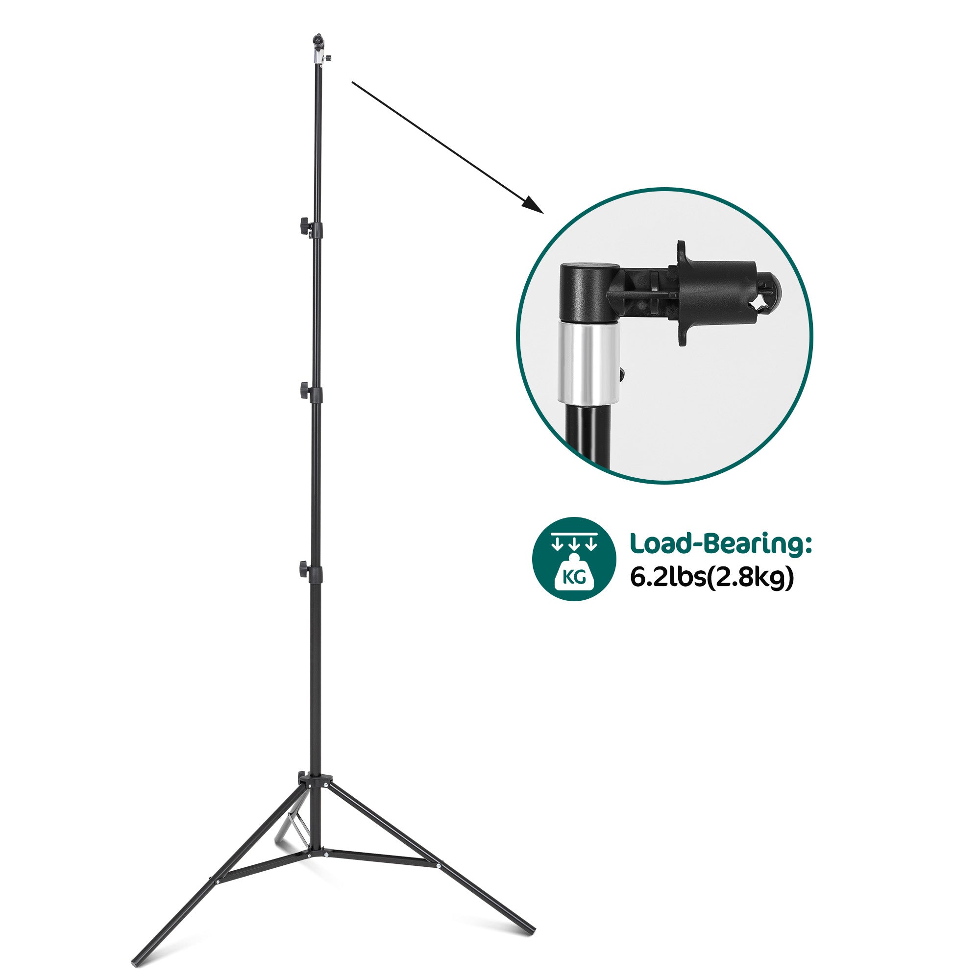 Kate Equipment Pop-Up collapsible Background Stand Clip Stand Kit for Photo Studios -UK