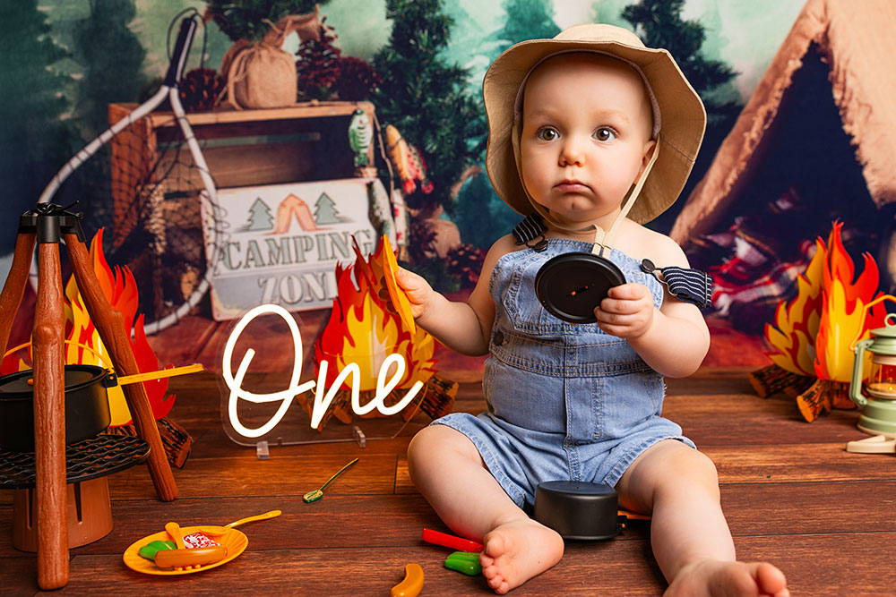 Kate Camping Cake Smash Photo Kit -UK