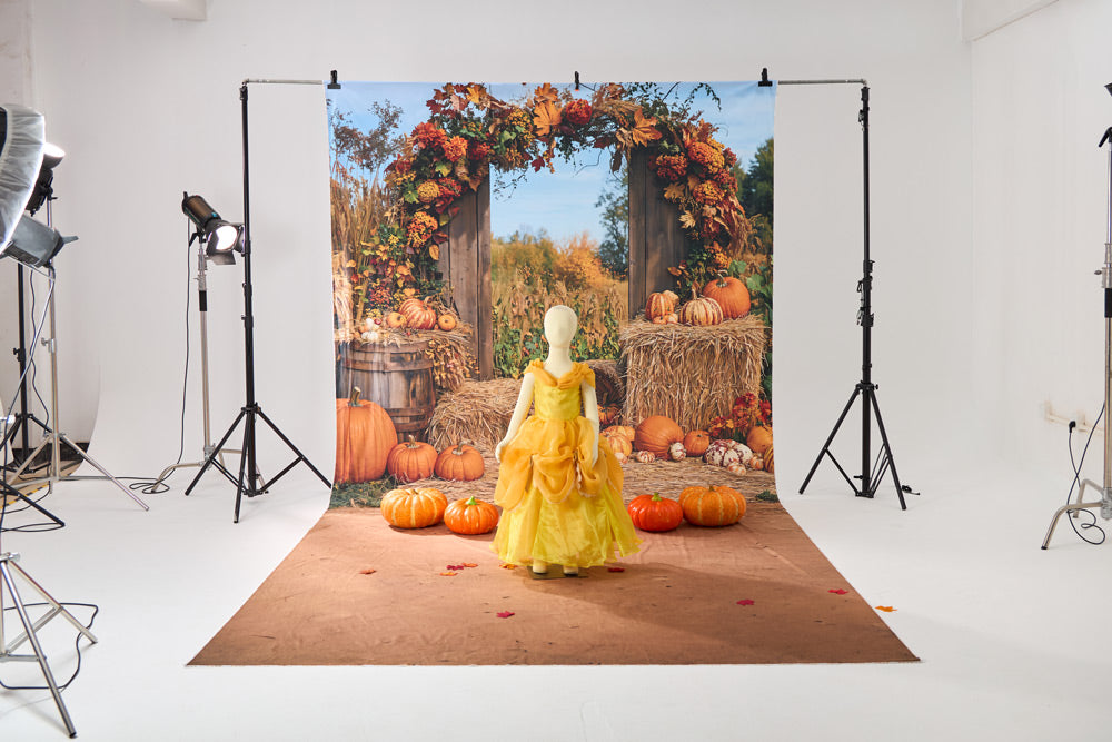 Kate Autumn Pumpkin Stand Photo Kit -UK
