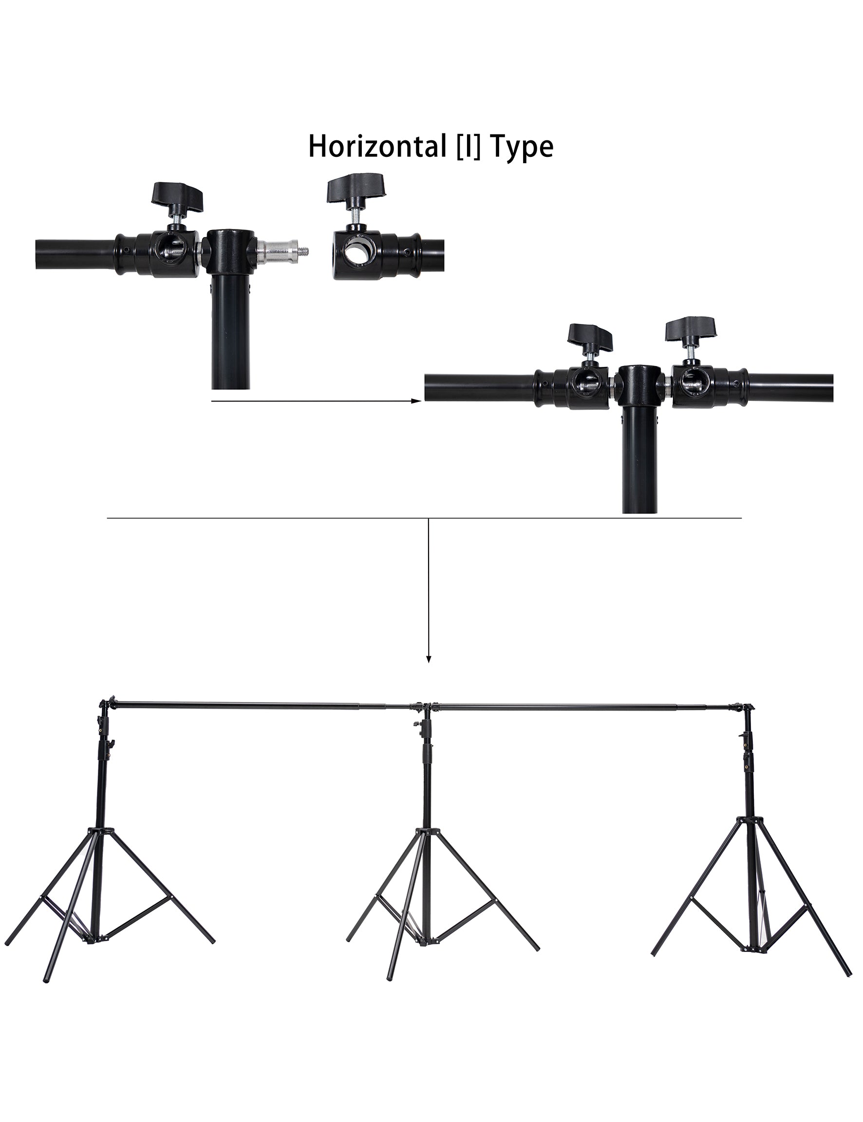 Kate 6x3m Frame Stand for room set( including 8 clips + one carrying case) -UK