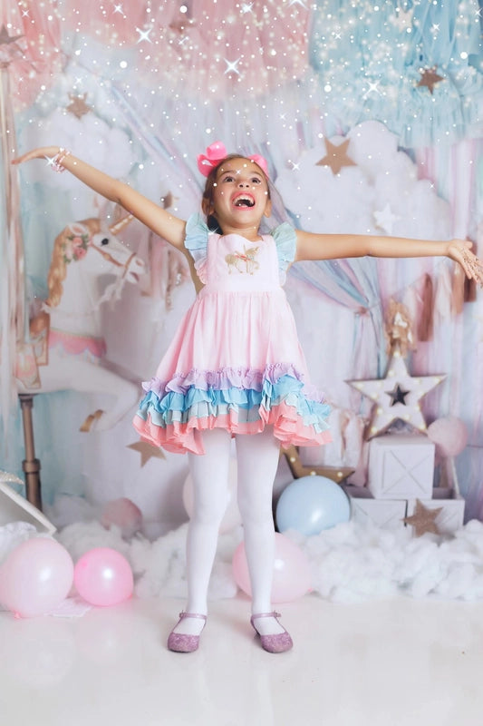 Kate Unicorn Carousel Dreams Backdrop Designed by Mandy Ringe Photography -UK