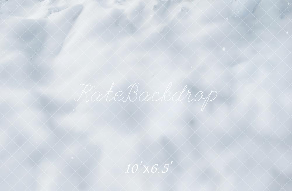 Kate Winter Snow Ground Backdrop Designed by Emetselch -UK