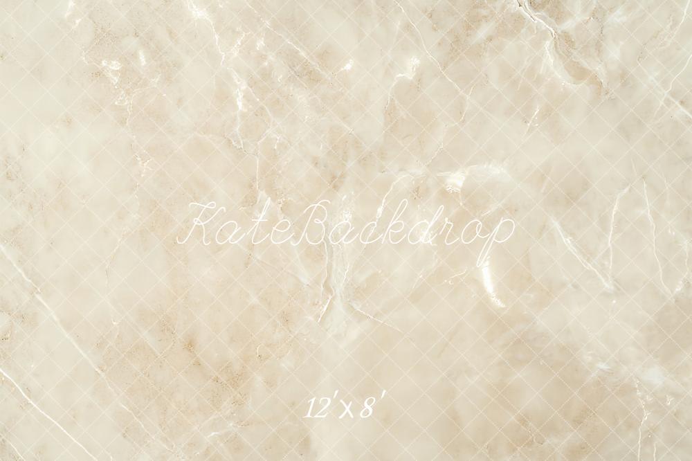 Kate Beige Abstract Texture Fleece Backdrop Designed by Emetselch -UK