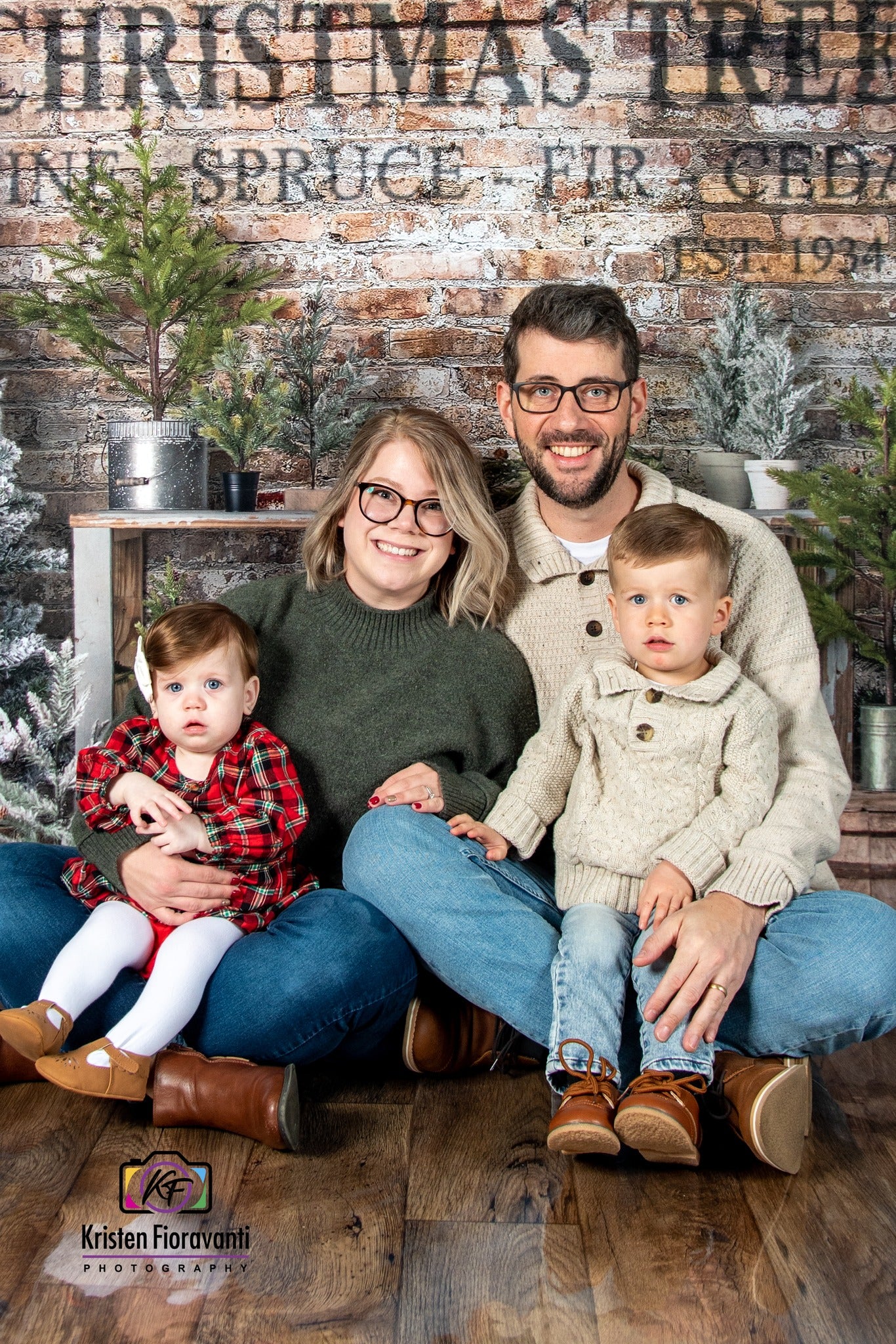 Kate Christmas Farm Fresh Tree Backdrop Designed by Mandy Ringe Photography -UK