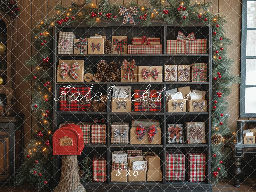 Kate Christmas Presents Cabinet Backdrop Designed by Mini MakeBelieve -UK