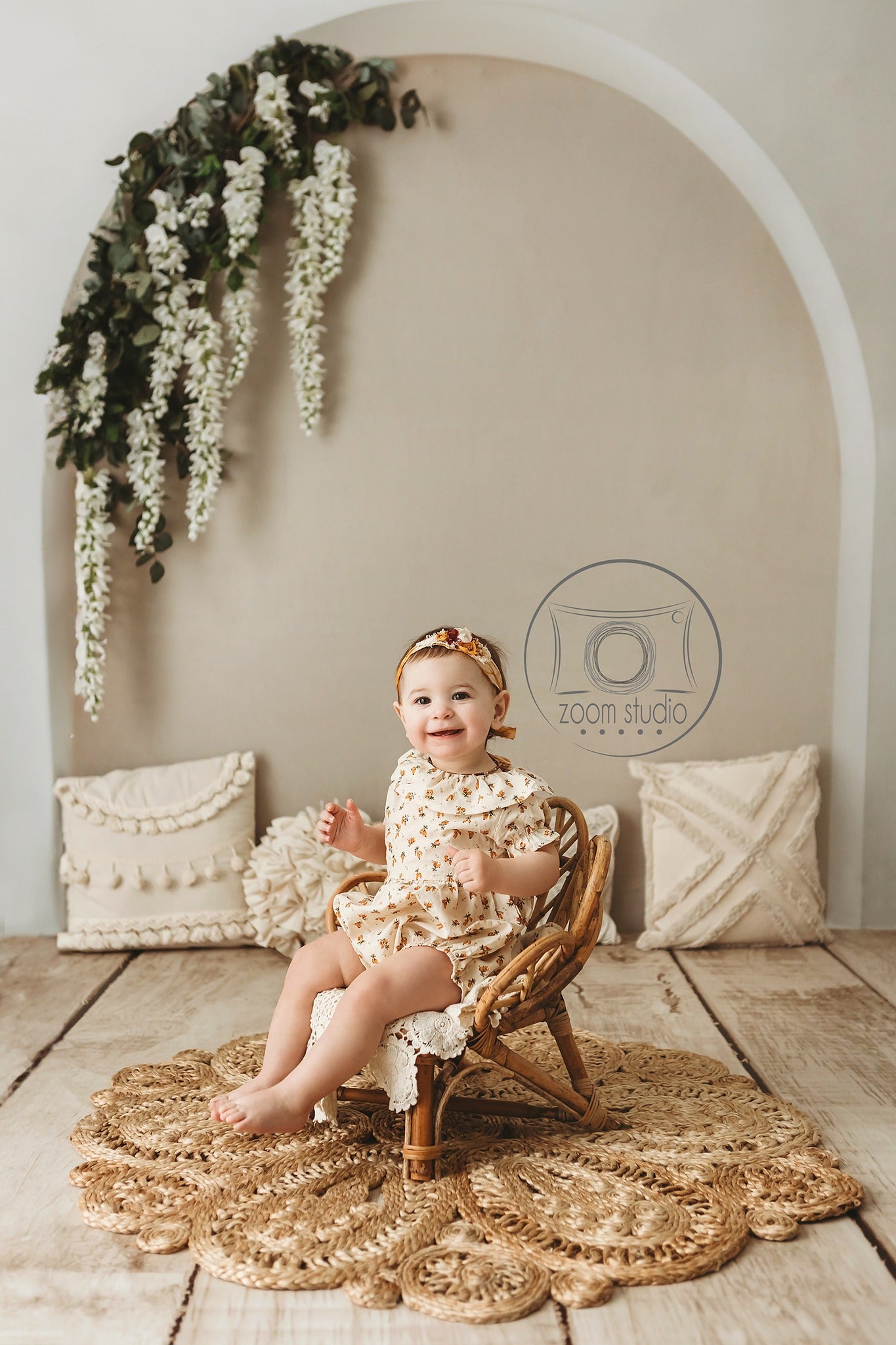 Kate White Art Arch Wall Boho Backdrop Designed by Kate Image -UK
