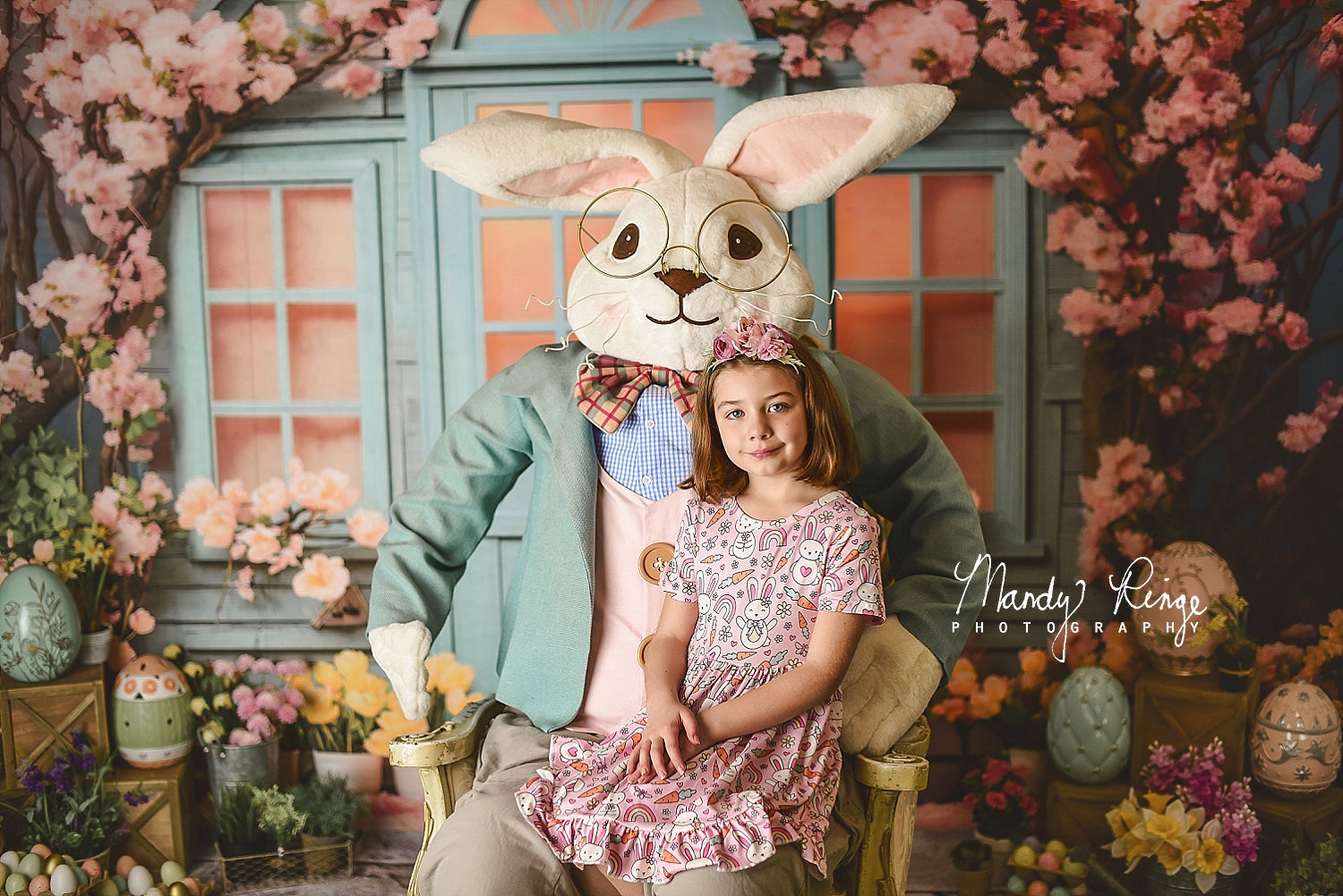 Kate Spring/Easter Flowers House Backdrop Designed by Emetselch -UK