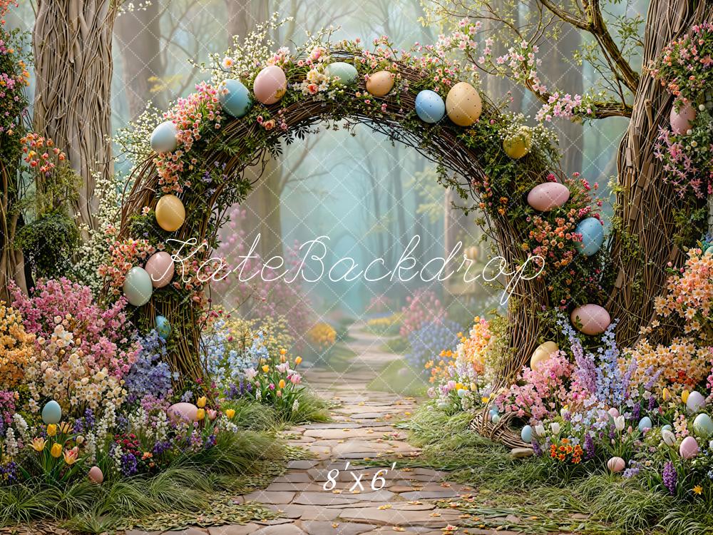 Kate Easter Egg Arch Forest Backdrop Designed by Emetselch