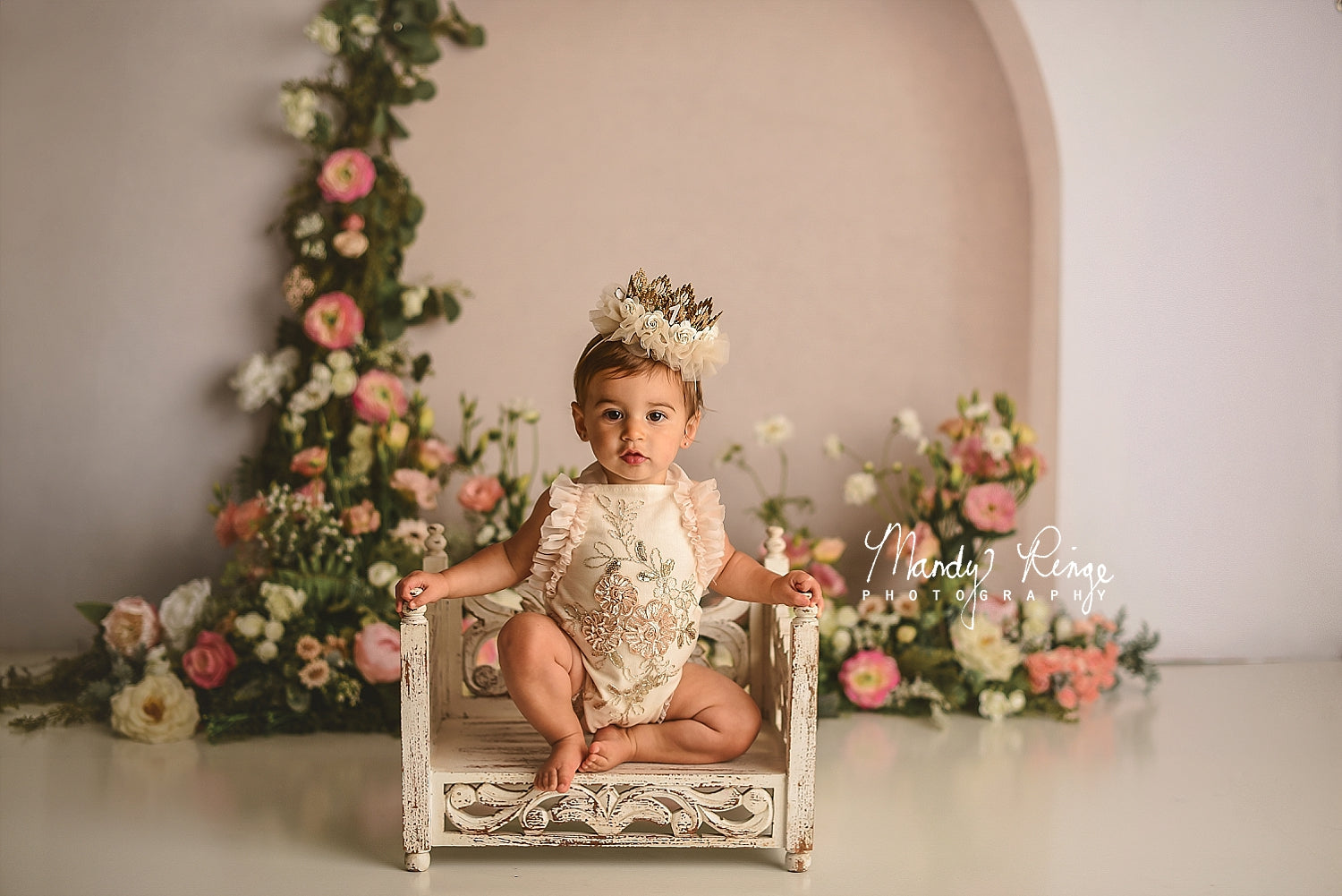 Kate Flower Arch Spring Backdrop Designed by Mandy Ringe Photography -UK