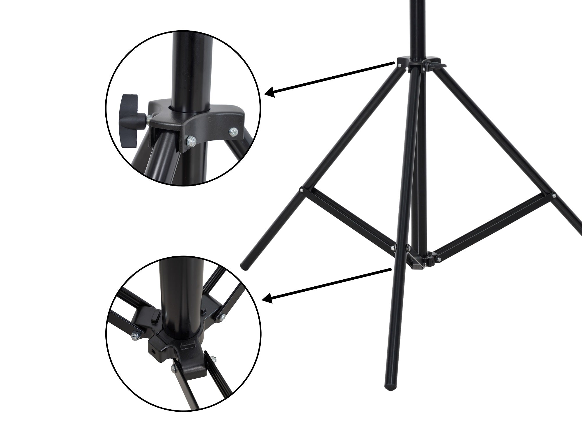 Kate 3x2.8m Adjustable Frame Kit Stand for Photography -UK