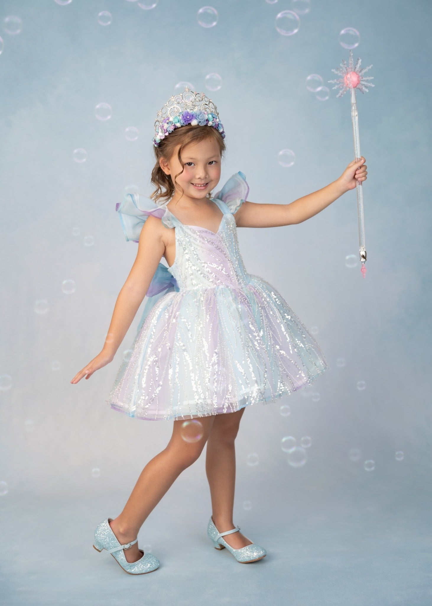 Kate Abstract Blue Texture Backdrop Designed by Chain Photography -UK