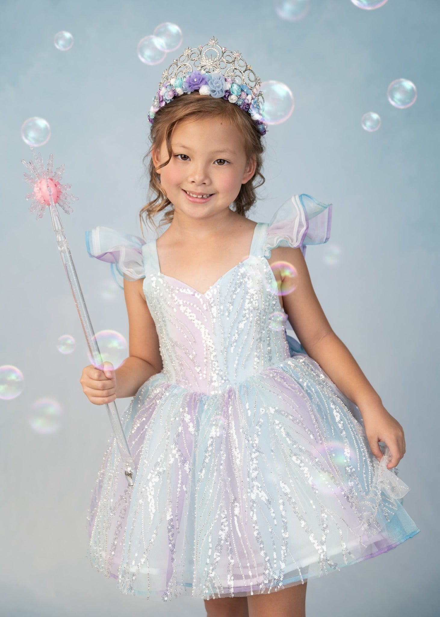 Kate Abstract Blue Texture Backdrop Designed by Chain Photography -UK