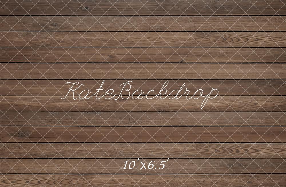 Kate Wood Plank Texture Brown Backdrop Designed by GQ