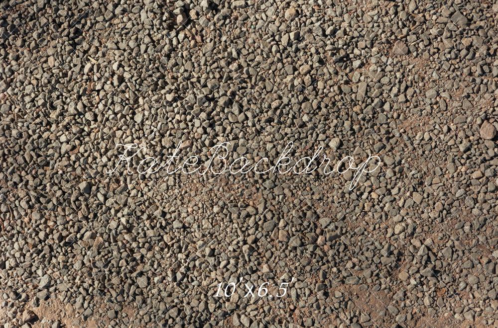 Kate Gravel Stone Ground Texture Floor Backdrop Designed by Mini MakeBelieve -UK