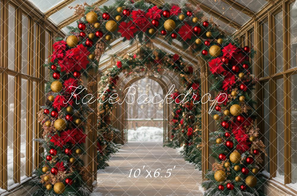 Kate Christmas Arch Corridor Backdrop Designed by Mini MakeBelieve -UK