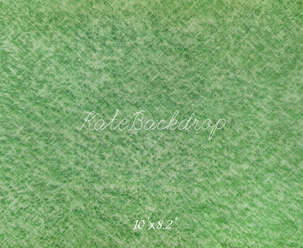 Kate Green Grass Texture Floor Backdrop Designed by Emetselch