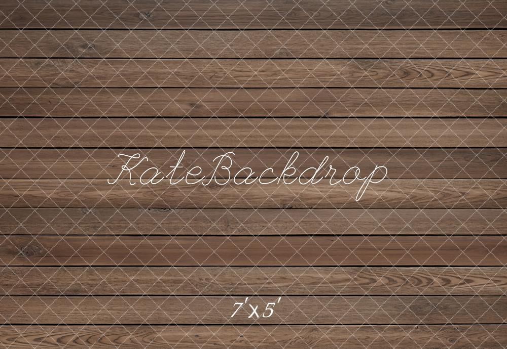 Kate Wood Plank Texture Brown Backdrop Designed by GQ