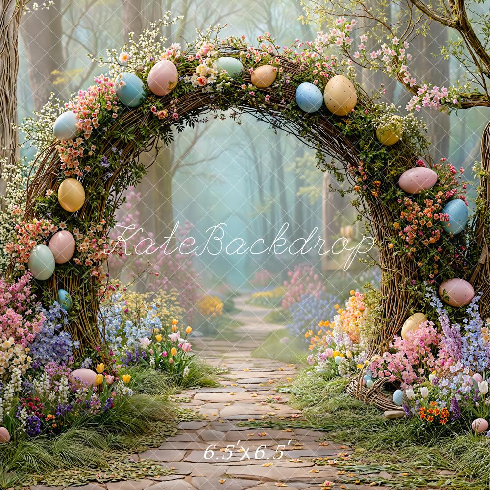 Kate Easter Egg Arch Forest Backdrop Designed by Emetselch
