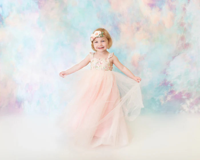 Kate Pastel Smoke Cotton Candy Backdrop Designed By Pine Park Collection -UK