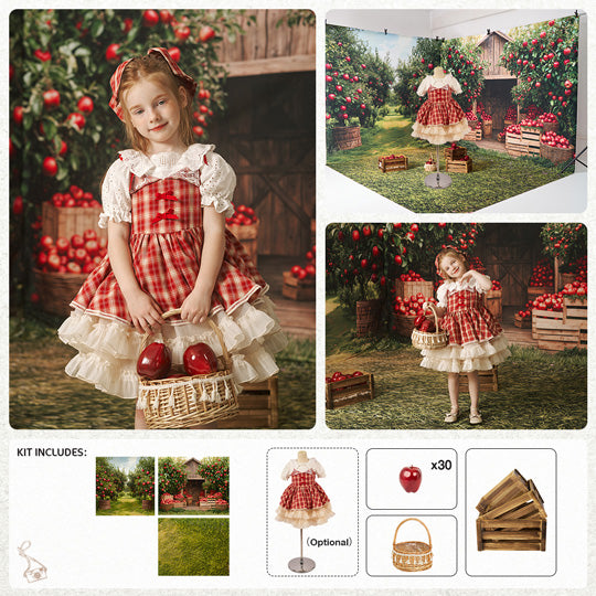 Kate Autumn Apple Orchard Roomset Photo Kit -UK