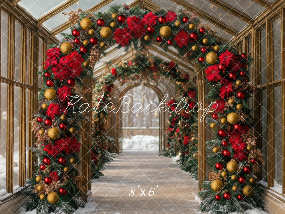 Kate Christmas Arch Corridor Backdrop Designed by Mini MakeBelieve -UK