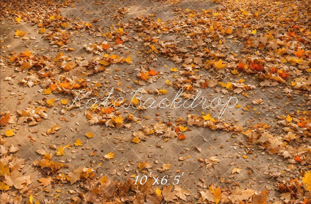Kate Autumn Leaves Ground Floor Backdrop Designed by Emetselch
