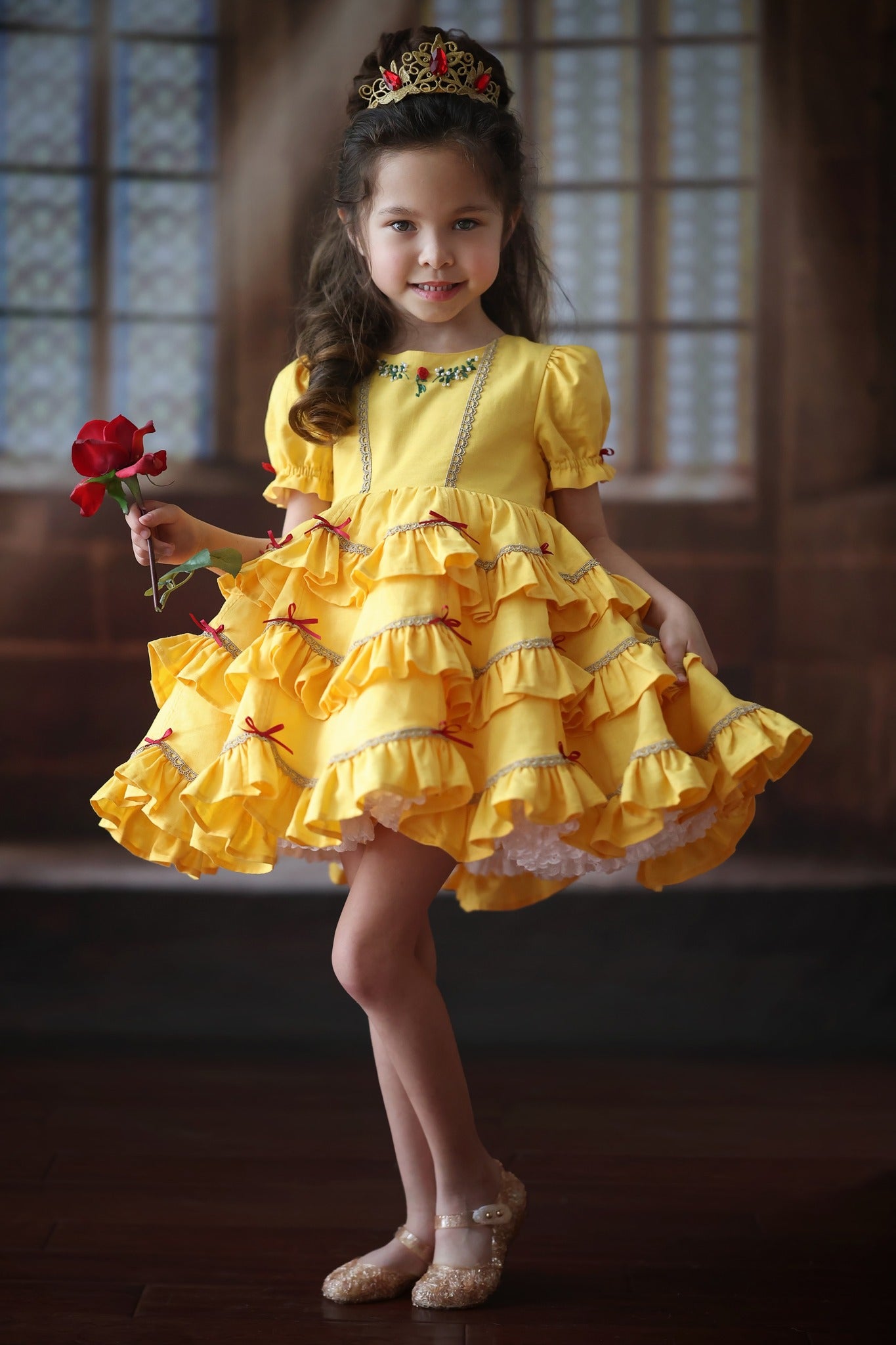 Kate Church Window Sunlight Backdrop Designed by Chain Photography -UK
