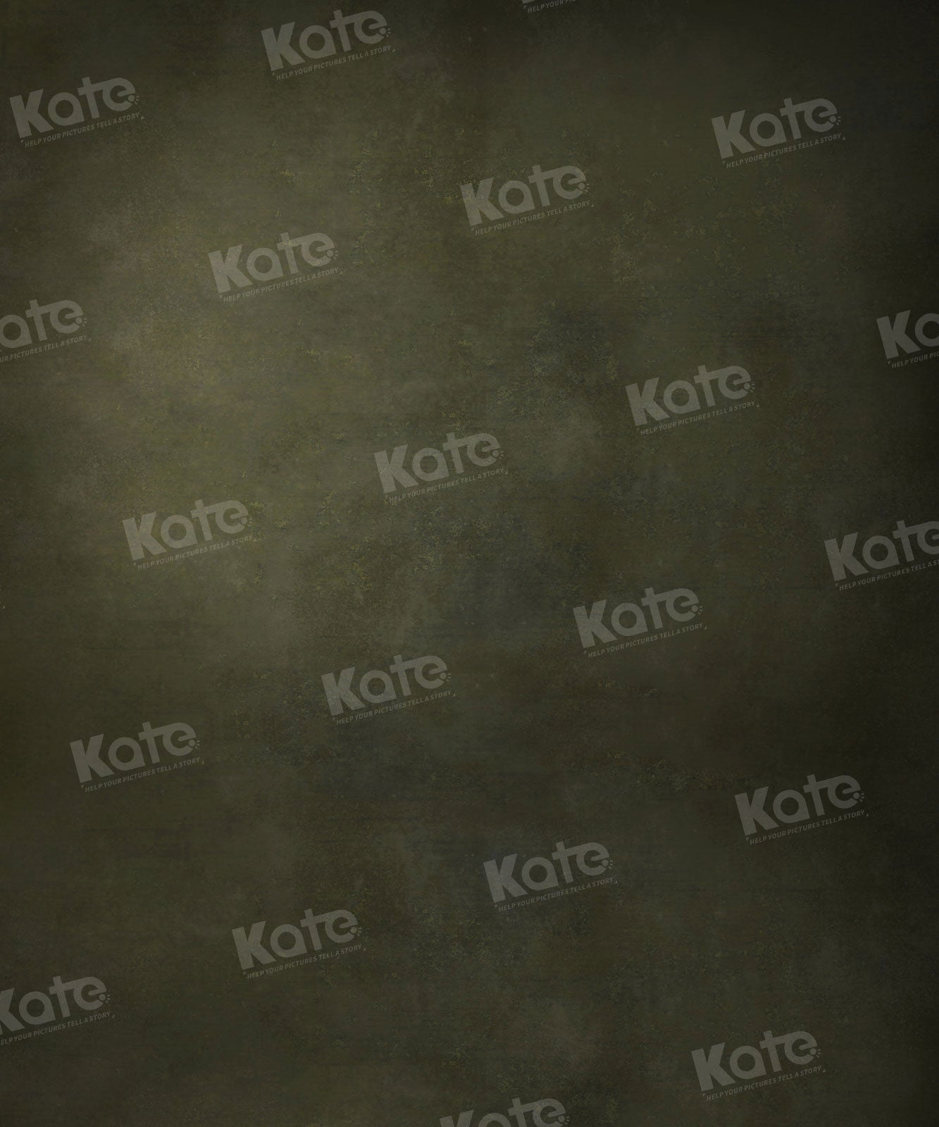 Kate Abstract Olive Green Backdrop for Photography -UK