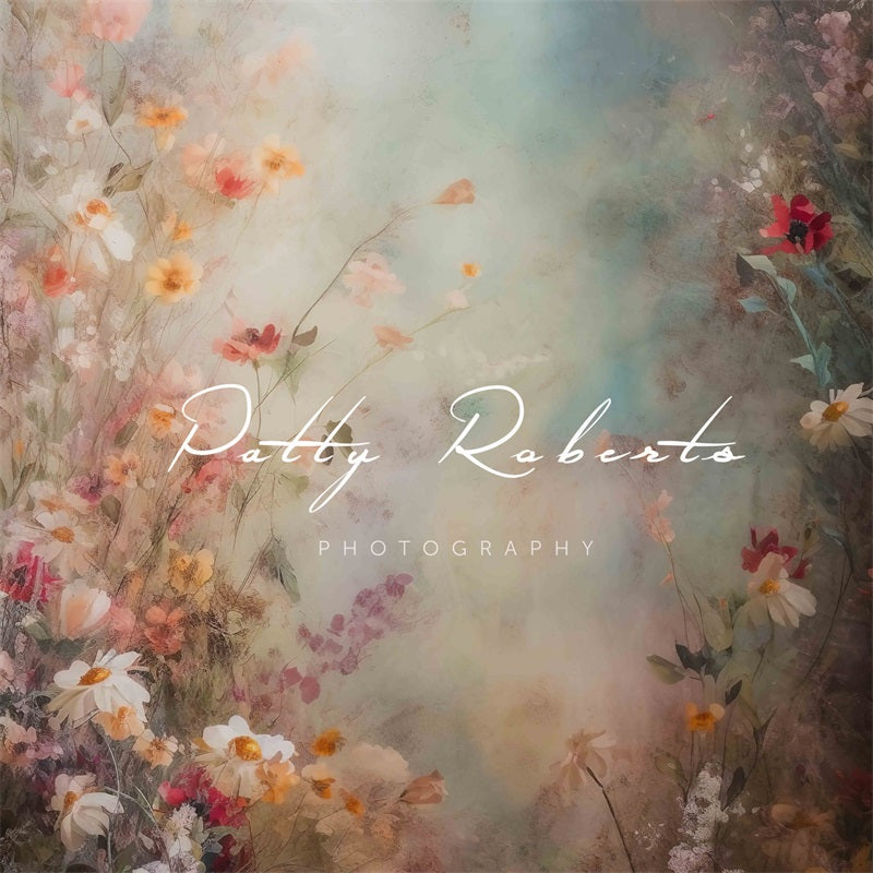 Kate Mystical Blooms Fine Art Flower Backdrop Designed by Patty Robert