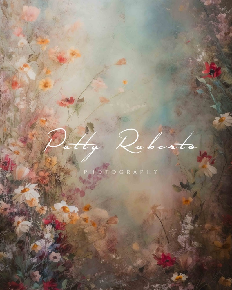 Kate Mystical Blooms Fine Art Flower Backdrop Designed by Patty Robert