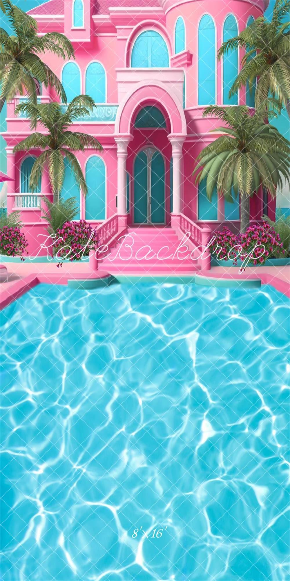 Kate Sweep Pool Party Dolly Summer Backdrop Designed by Ashley Paul -UK