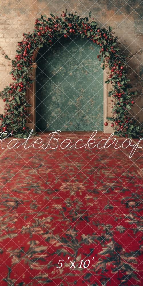 Kate Sweep Holly Floral Arch Abstract Backdrop Designed by Lidia Redekopp -UK