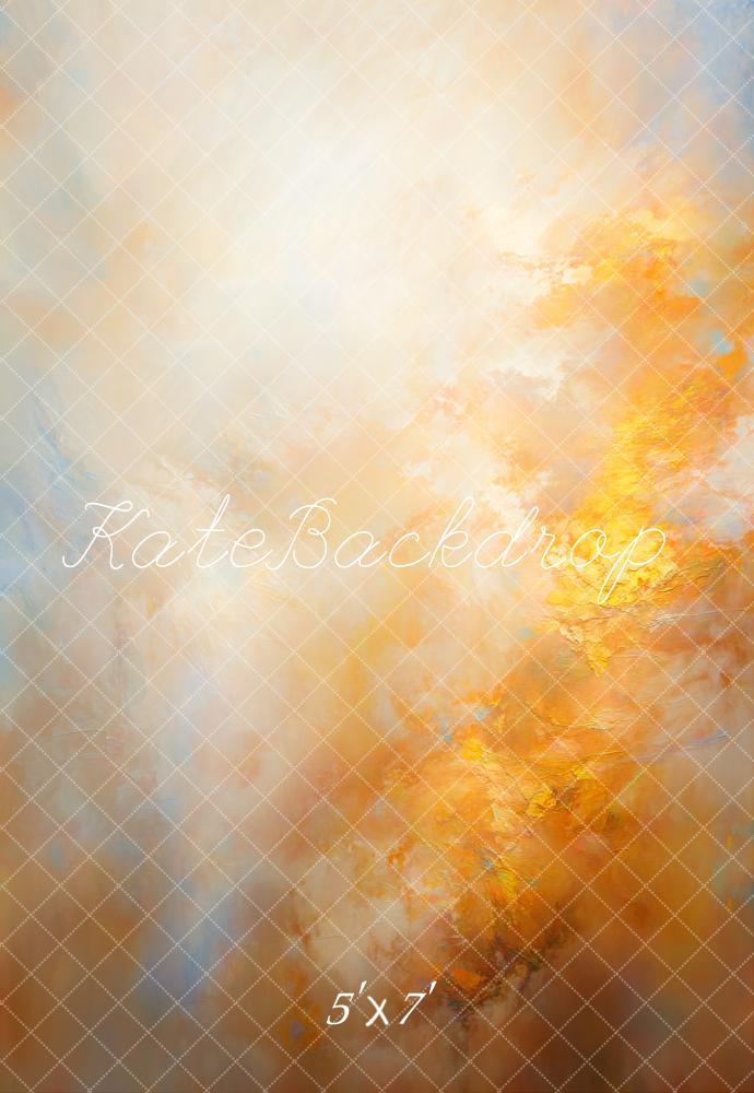 Kate Abstract Texture Golden Backdrop Designed by Emetselch -UK