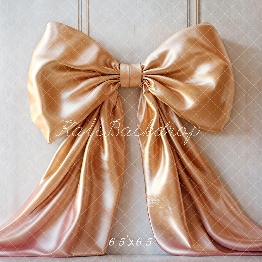 On Sale Kate Elegant Gold Bow Backdrop Designed by Emetselch -UK