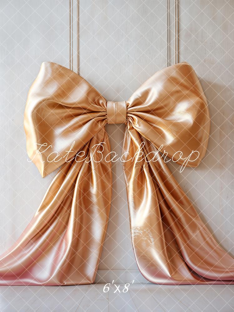 On Sale Kate Elegant Gold Bow Backdrop Designed by Emetselch -UK