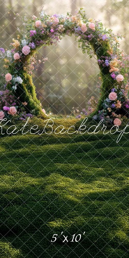 Kate Sweep Spring Fantasy Fairy Floral Arch Backdrop Designed by Mini MakeBelieve -UK