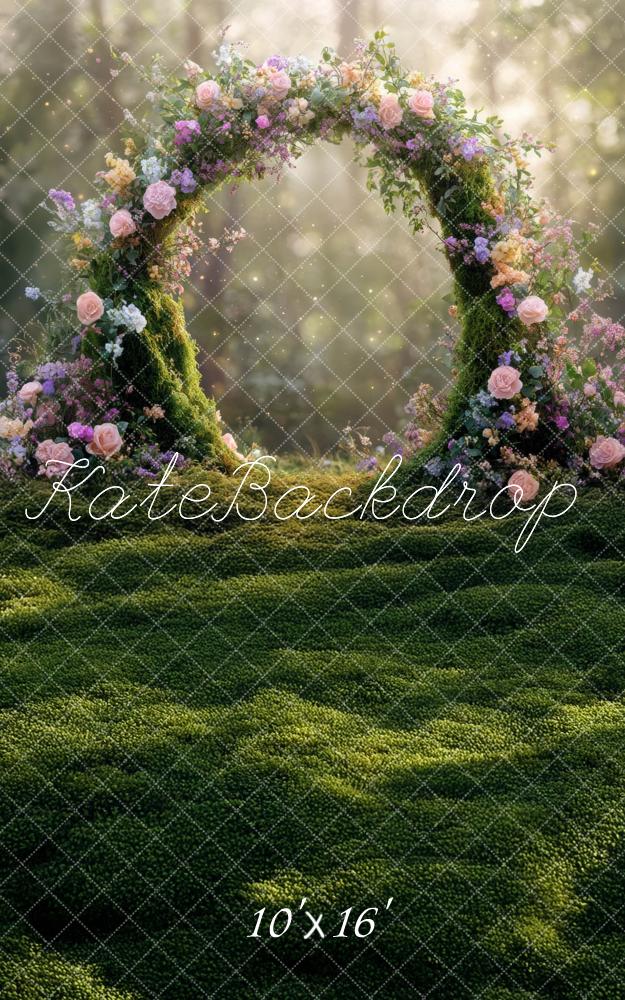 Kate Sweep Spring Fantasy Fairy Floral Arch Backdrop Designed by Mini MakeBelieve -UK