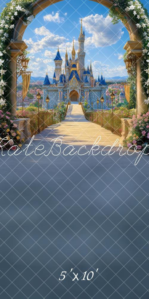 Lightning Deals Kate Sweep Fairy Tale Castle Arch Path Backdrop Designed by Mini MakeBelieve -UK