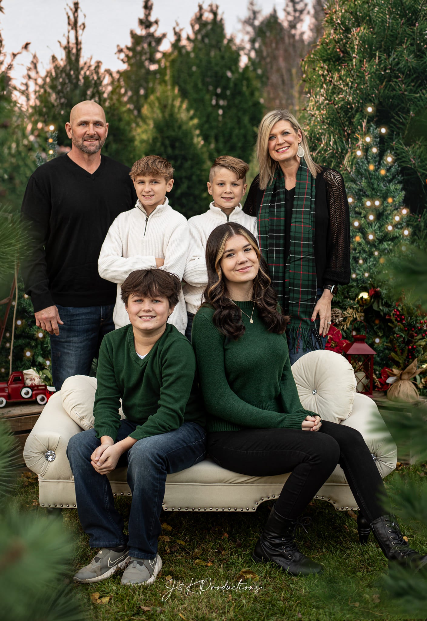 Kate Christmas Trees Forest Backdrop for Photography -UK